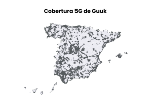 Mapa de cobertura 5g Guuk