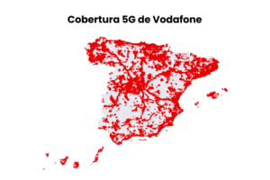 Mapa de cobertura 5g Vodafone