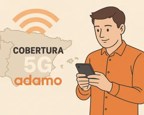 Cobertura 5G de Adamo en áreas rurales de España